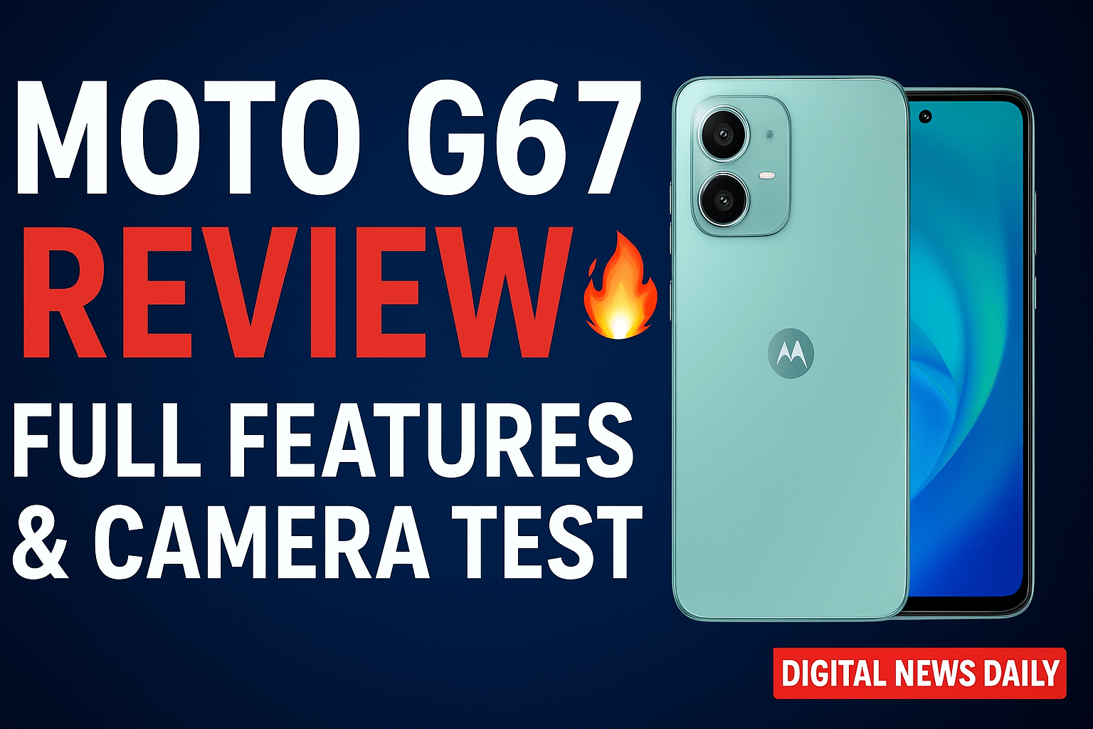 Motorola Unveil the Moto G67 Power 5G-High battery, Sony camera , High performance , Mid-ranger for India